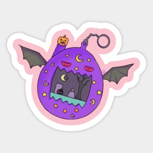 Spooky Tamagotchi Sticker